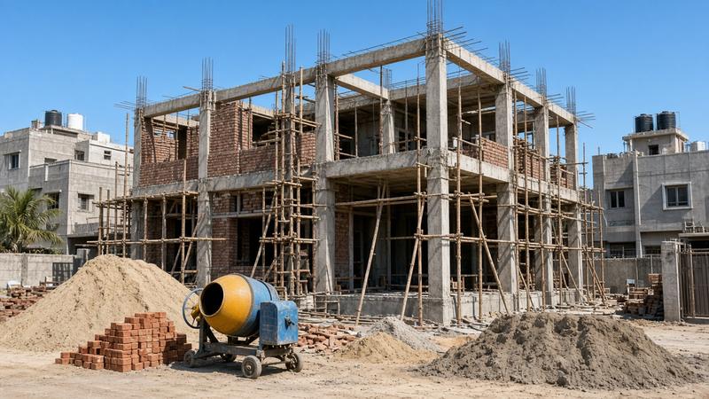 Construction & Grey Structure