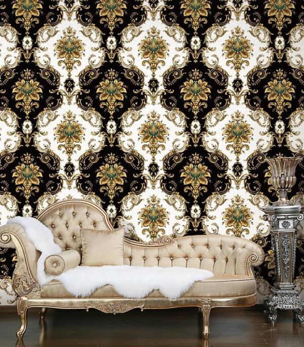 Palazzo II wallpaper, Classic / Damask